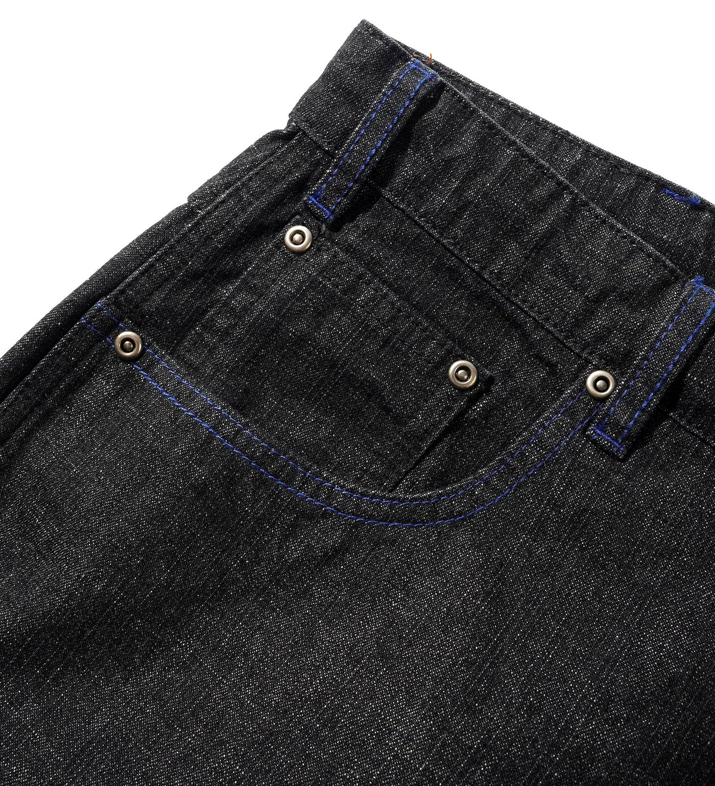 Break Denim,  Streaky Black - Image 5