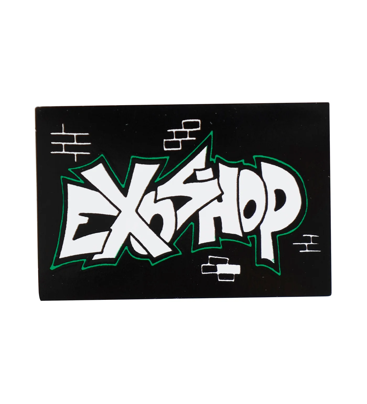 Brick By Brick, Black/Green/White (I)