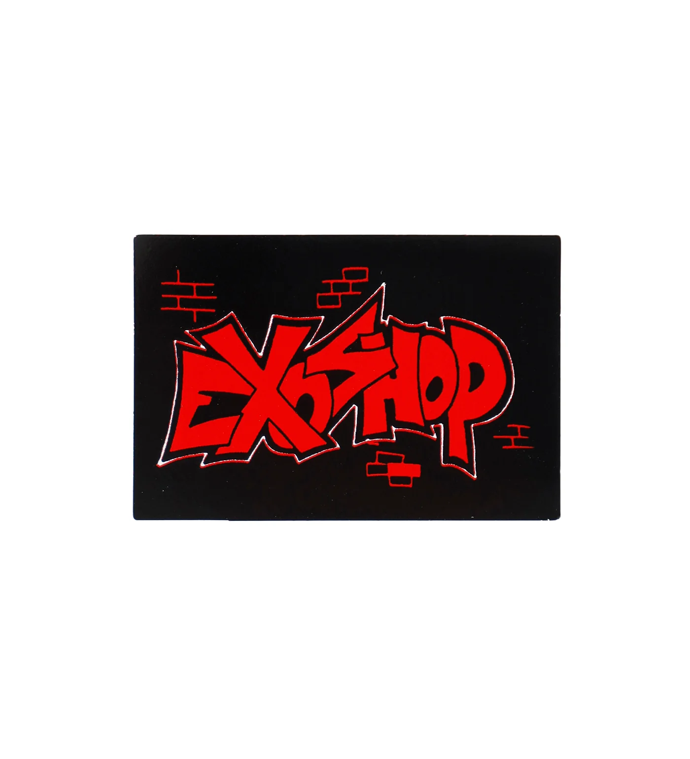Brick By Brick, Black/Red (I)