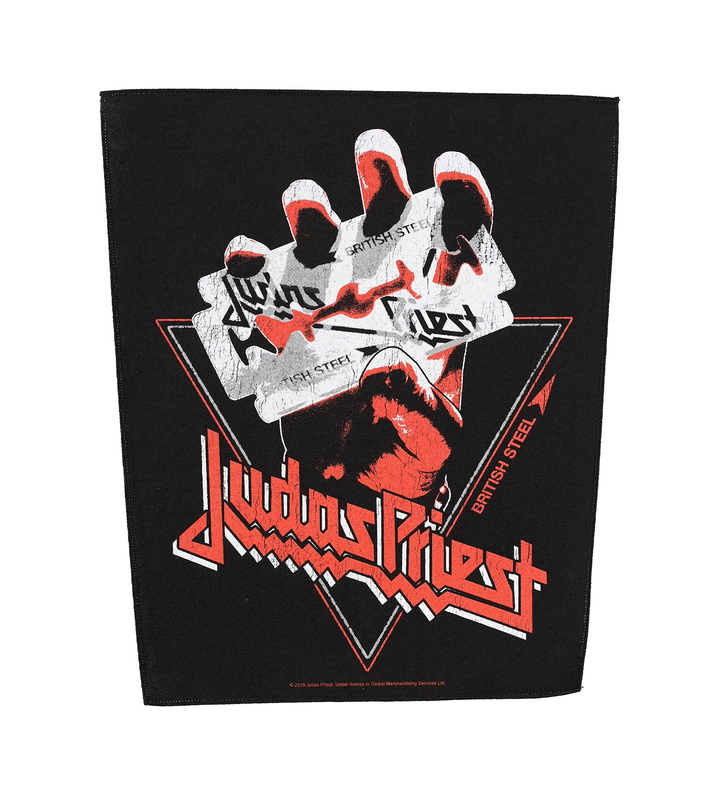 British Steel Backpatch