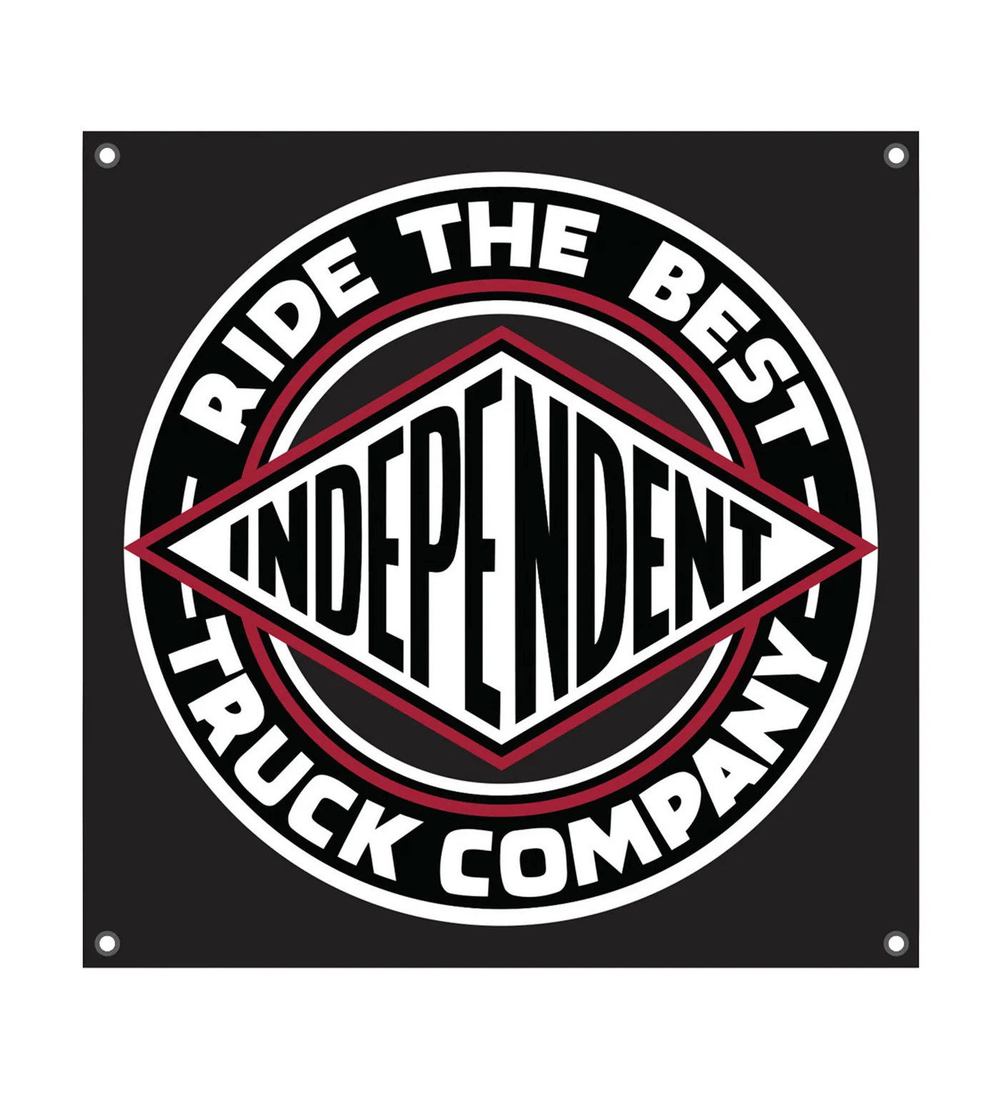 BTG Banner (Vinyl), Black/Red