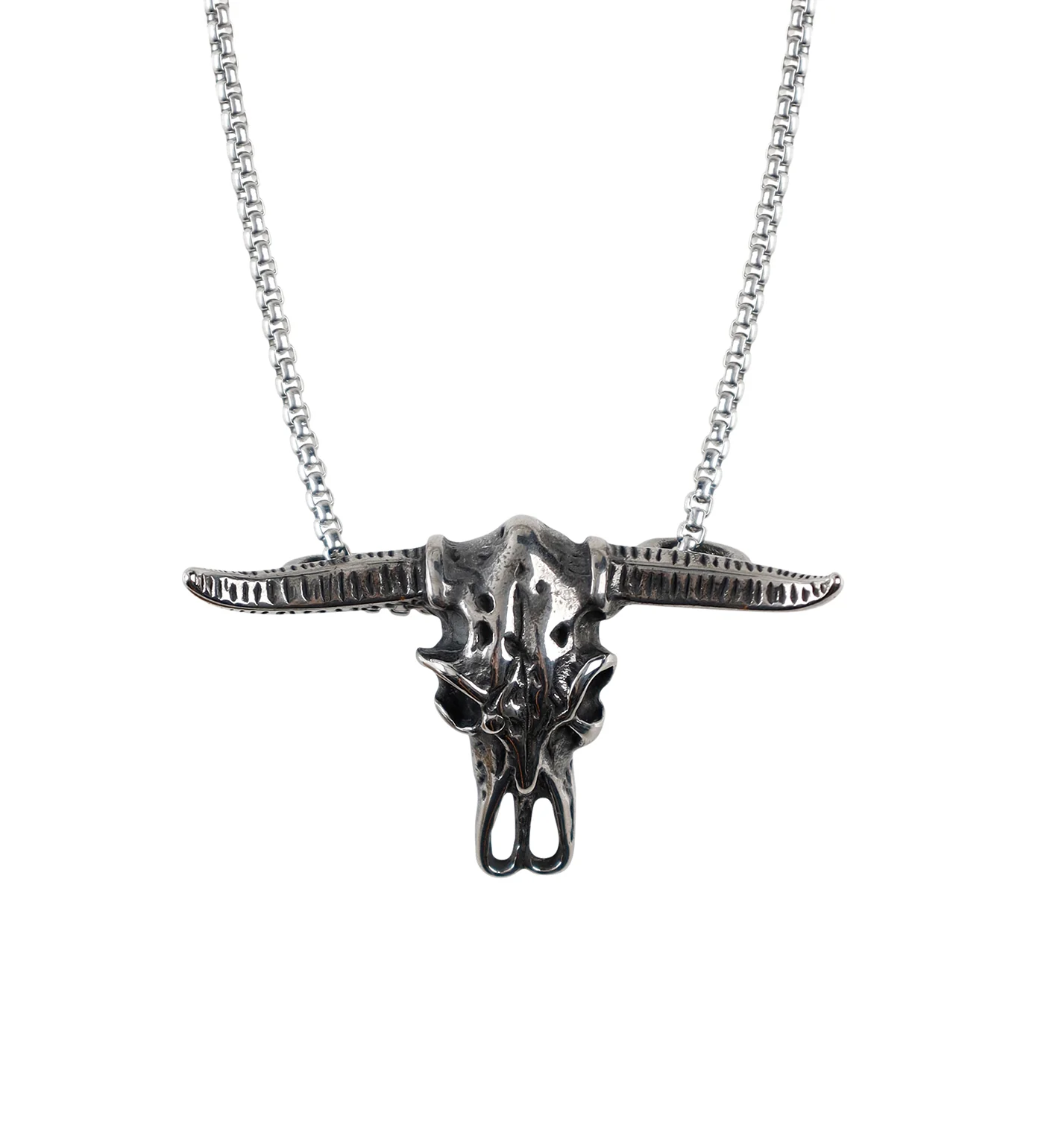 Bull Skull, Stainless Steel(2E)