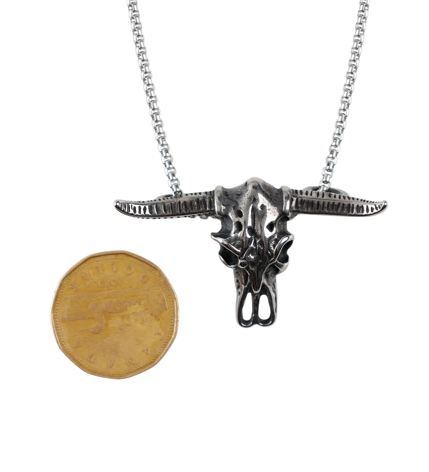 Bull Skull, Stainless Steel(2E) - Image 2