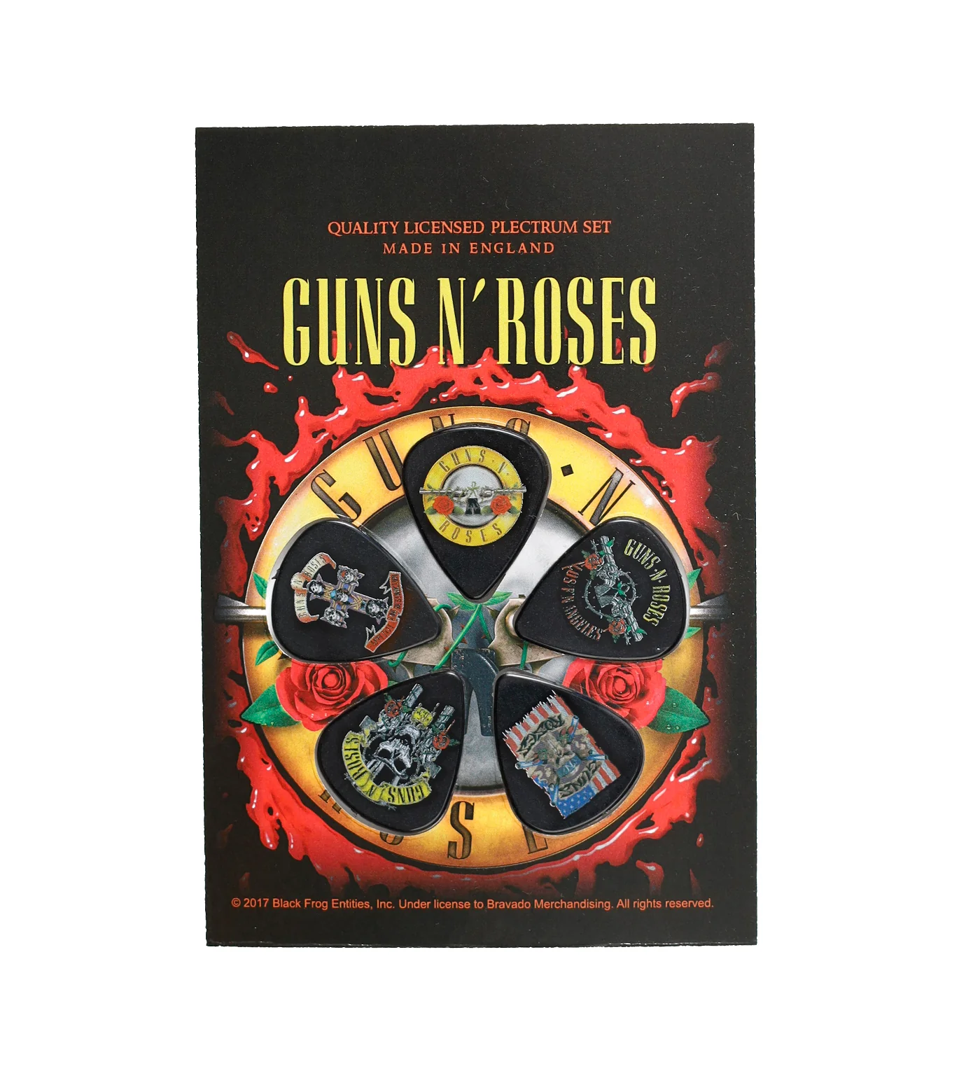 Bullet Logo Guitar Pick Set
