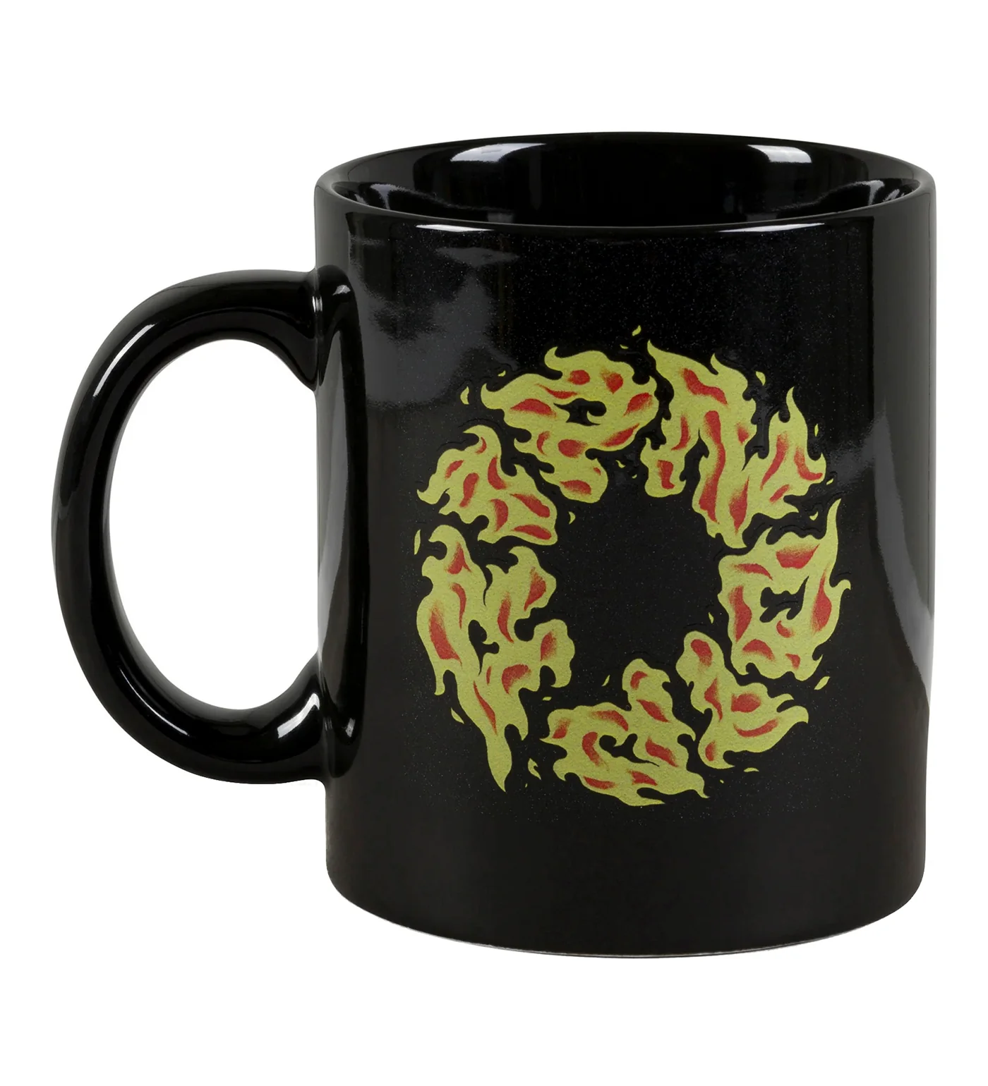 Burn In Heck Heat Changing Mug, Black