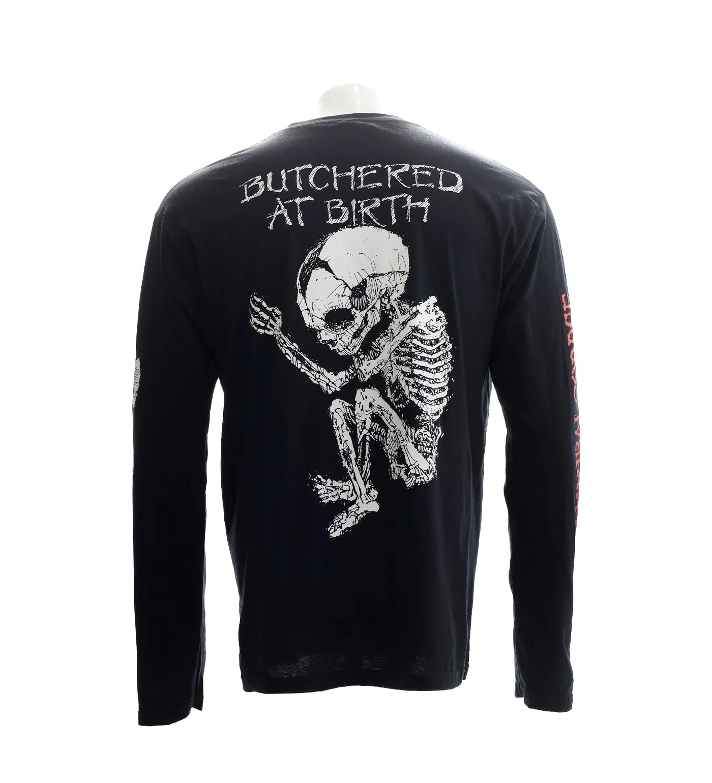Butchered At Birth Baby L/S, Black - Image 2