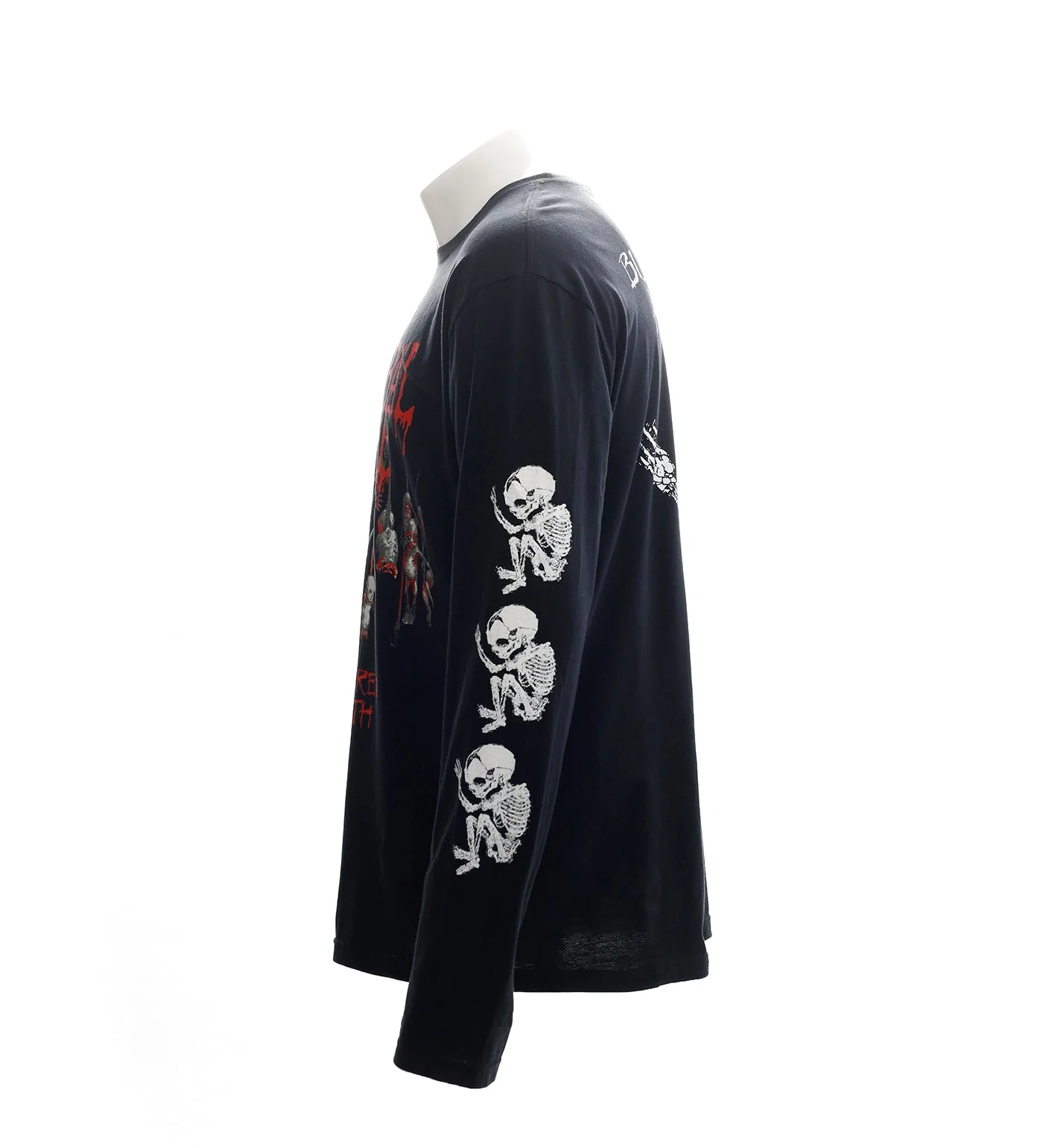 Butchered At Birth Baby L/S, Black - Image 3