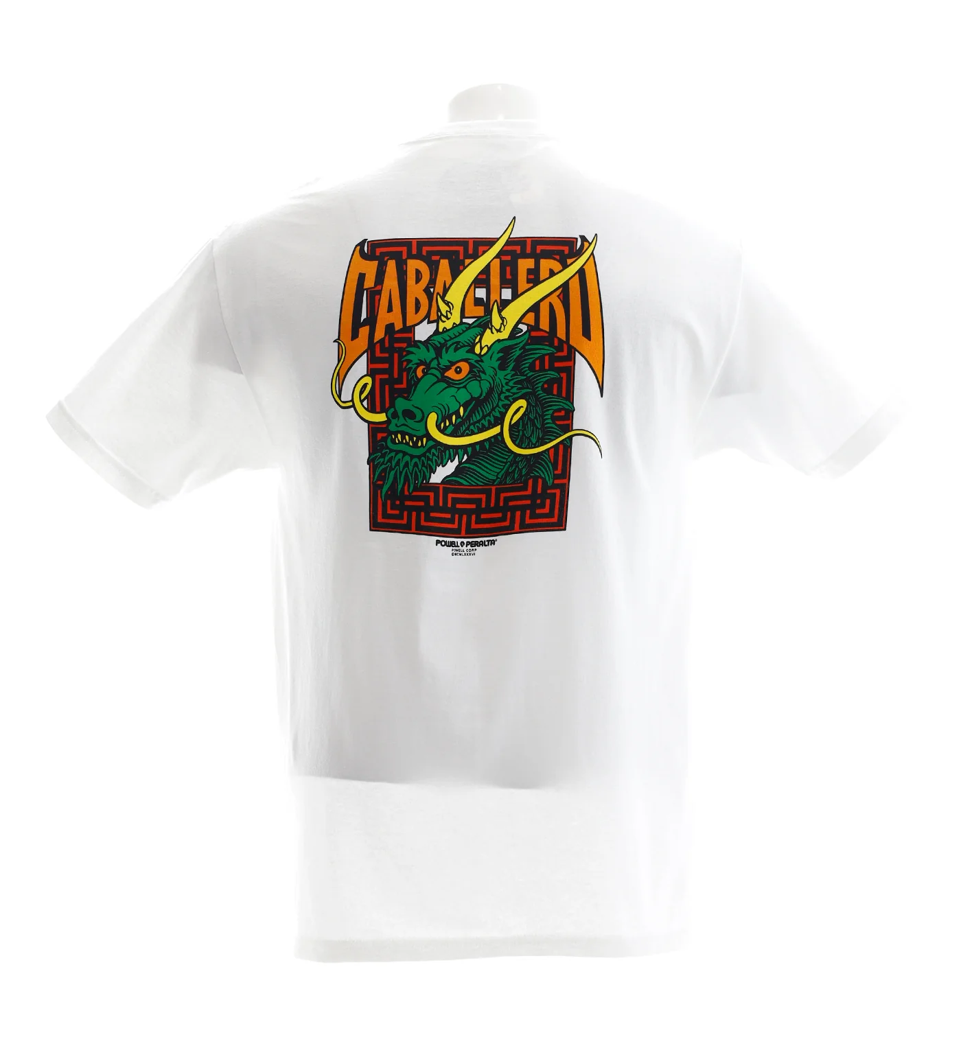 Caballero Street Dragon, White/Green - Image 2