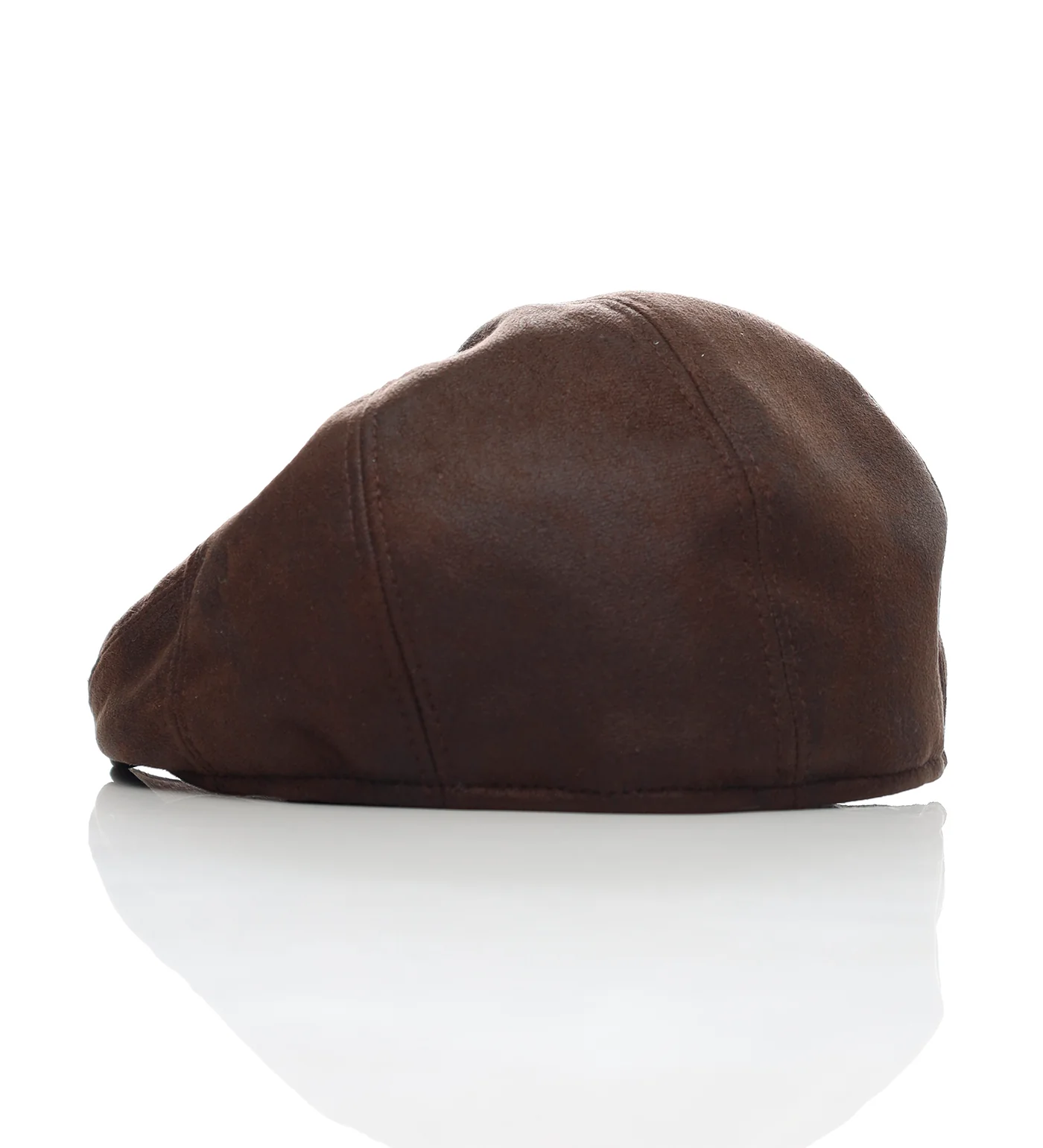 Cabbie Cap, Dark Brown - Image 2