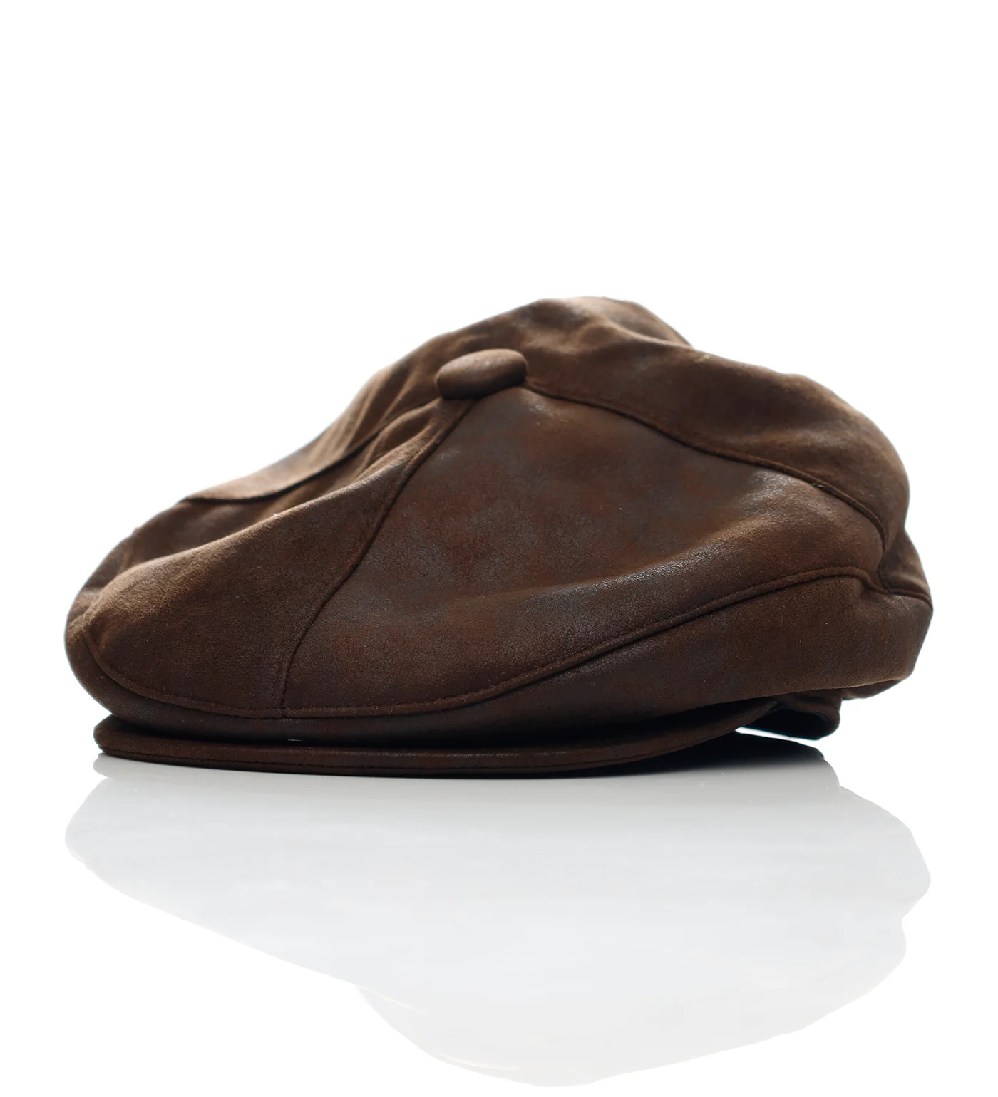 Cabbie Cap snap, Dark Brown