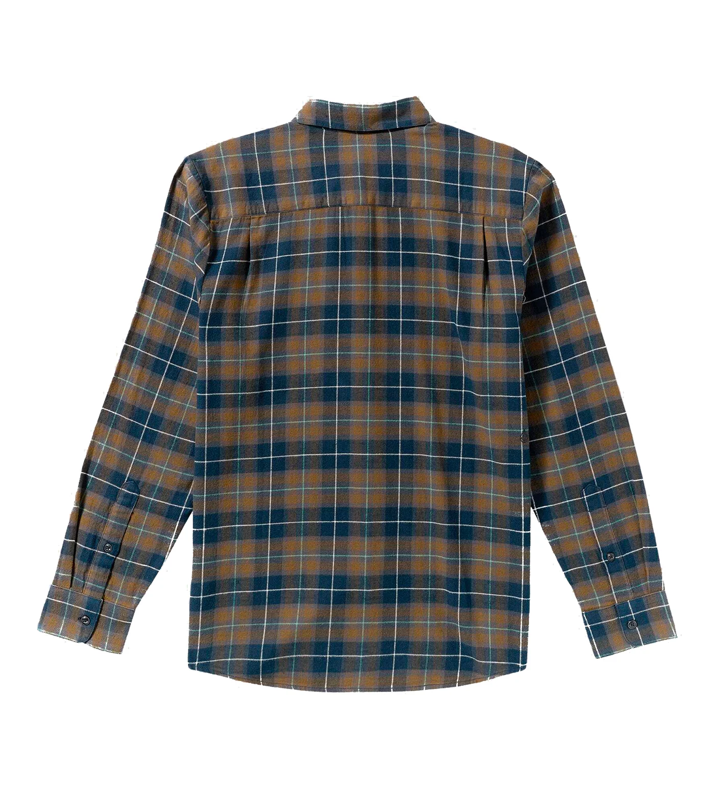 Caden Plaid L/S, Navy - Image 2