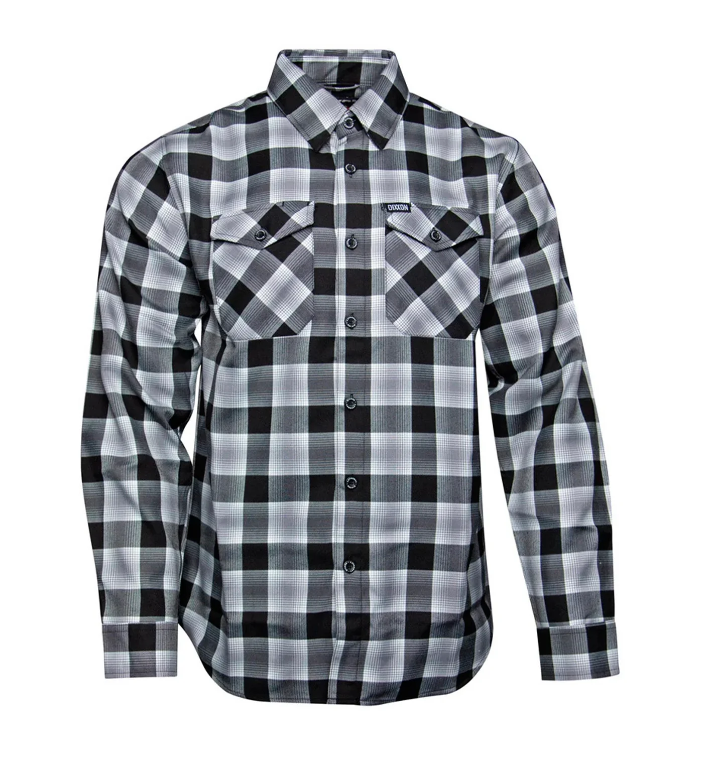Camshaft Flannel, Grey/Black/White