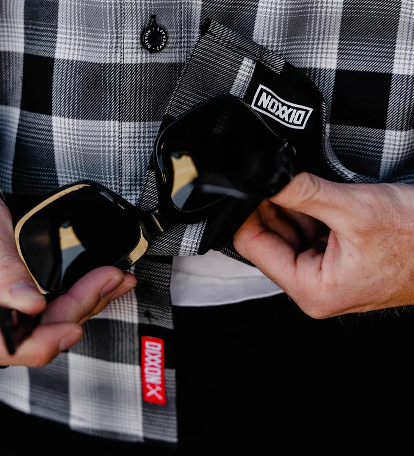 Camshaft Flannel, Grey/Black/White - Image 4