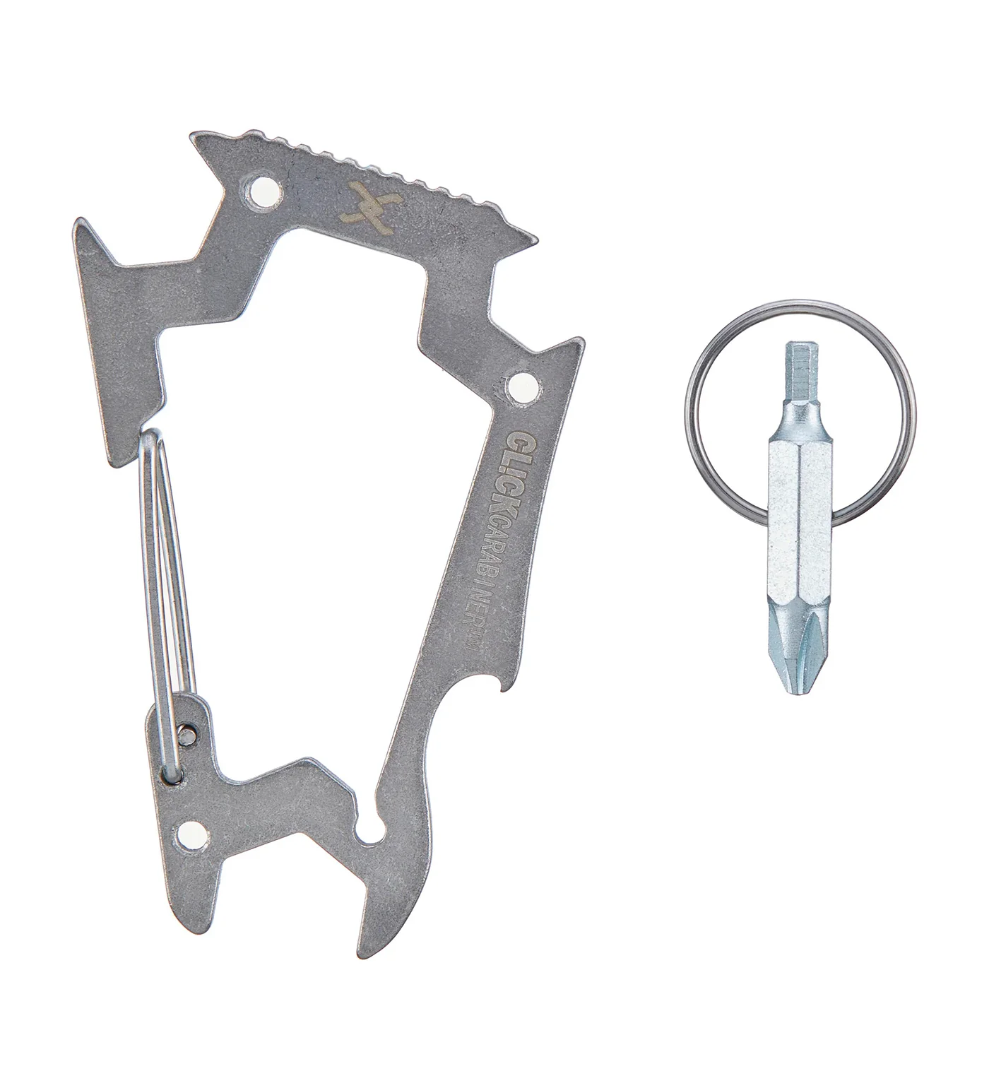 Carabiner Skate Tool, Silver - Image 2