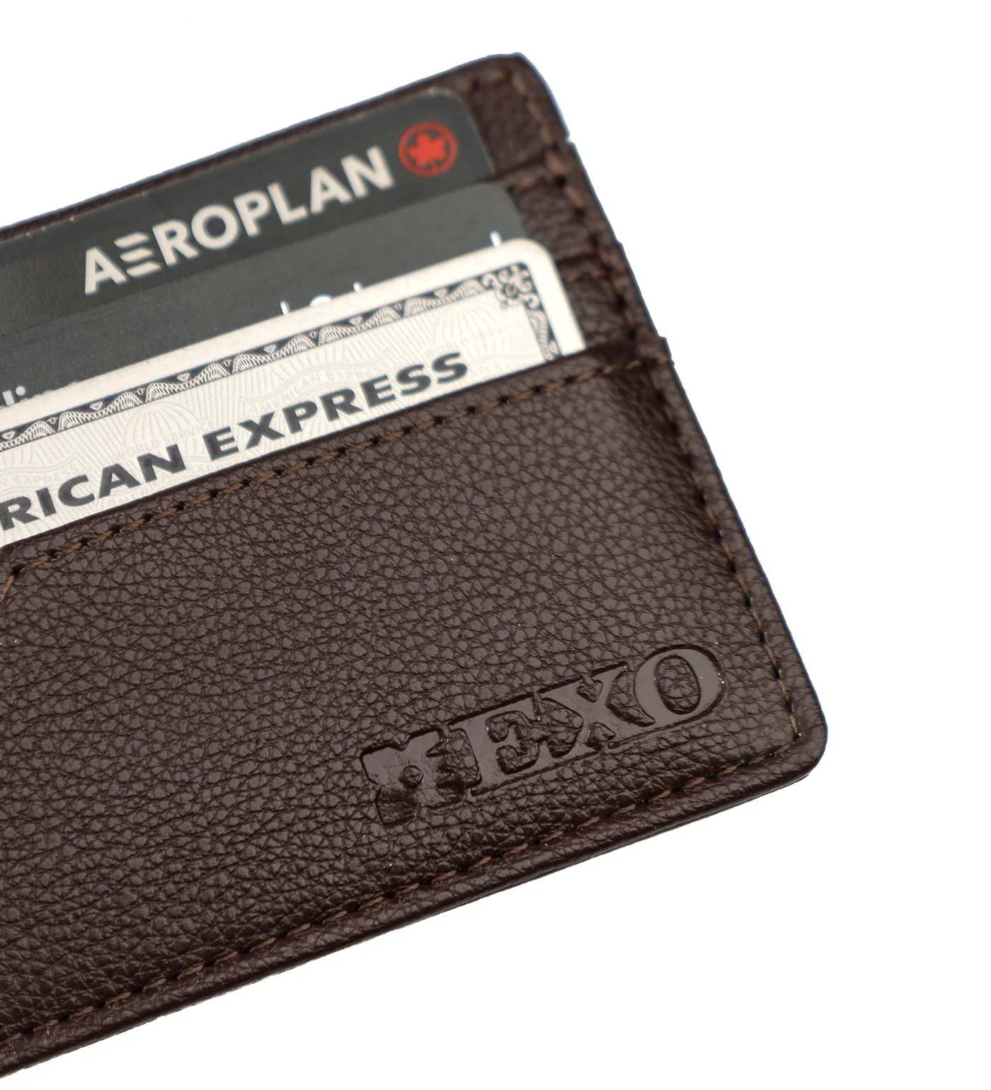 Card Holder, Brown - Image 3