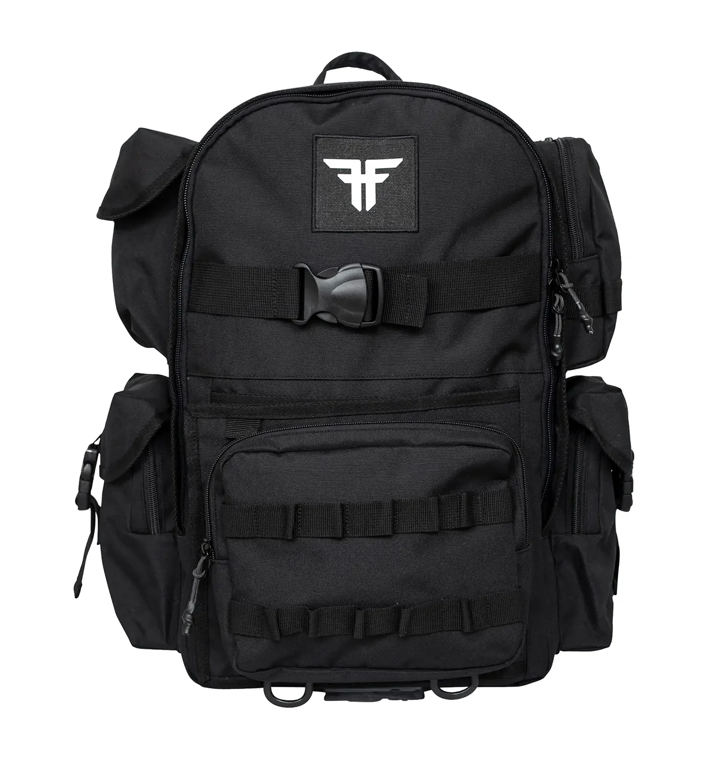 Cargo Backpack, Black/White