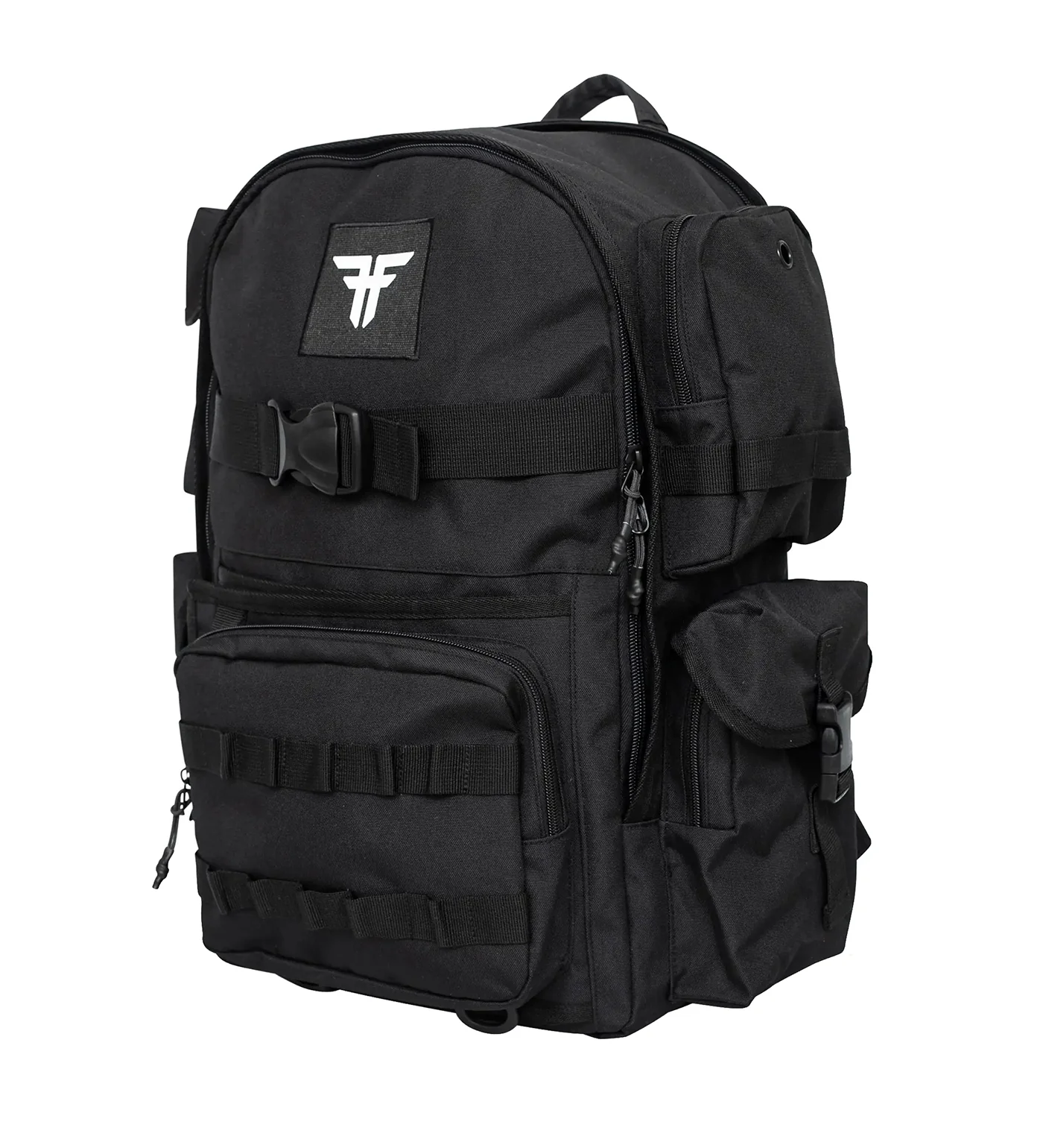 Cargo Backpack, Black/White - Image 3