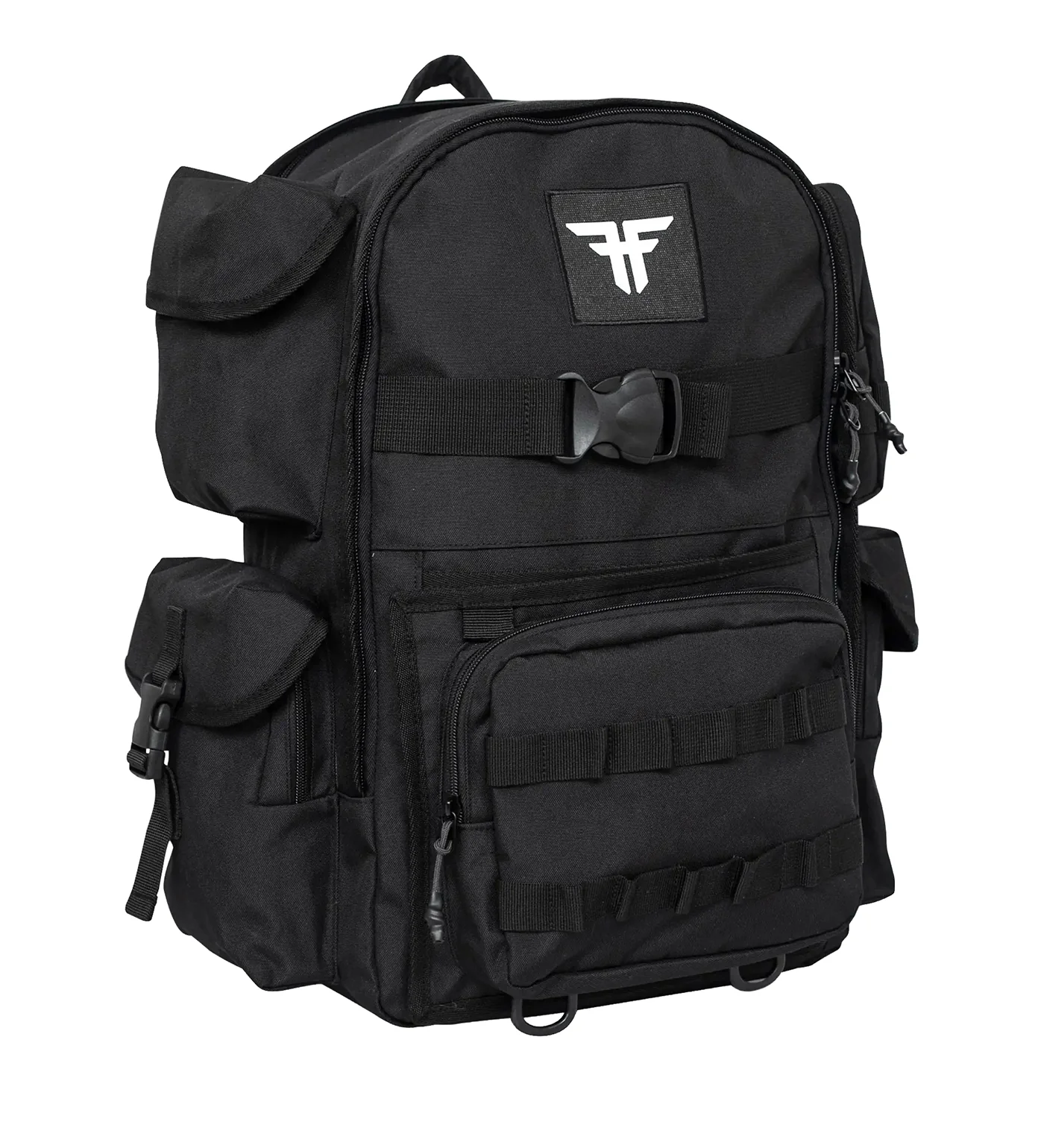 Cargo Backpack, Black/White - Image 4