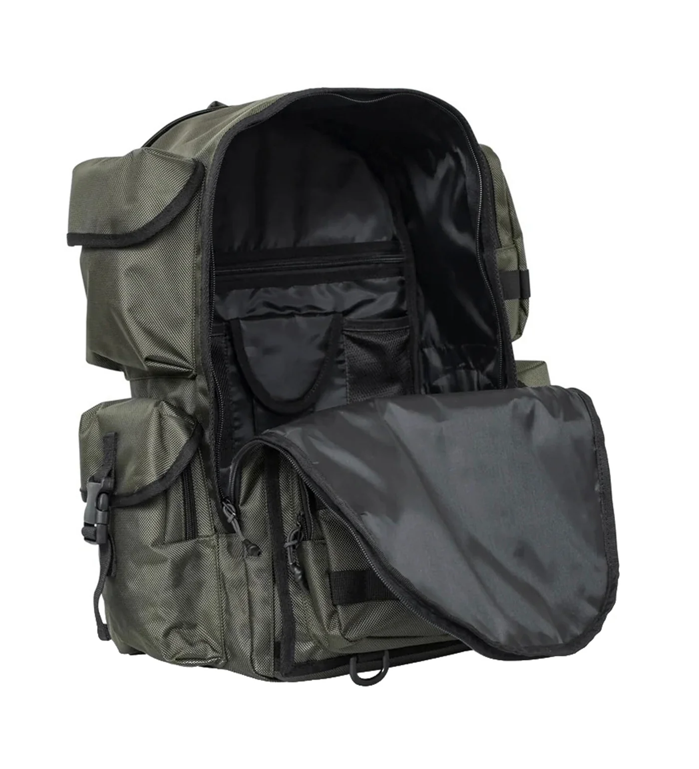 Cargo Backpack, Olive/Black - Image 4