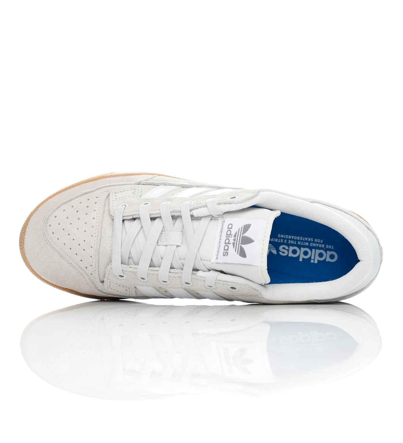 Centennial 85 Low Adv, Crystal White/Cloud White/Gum - Image 4