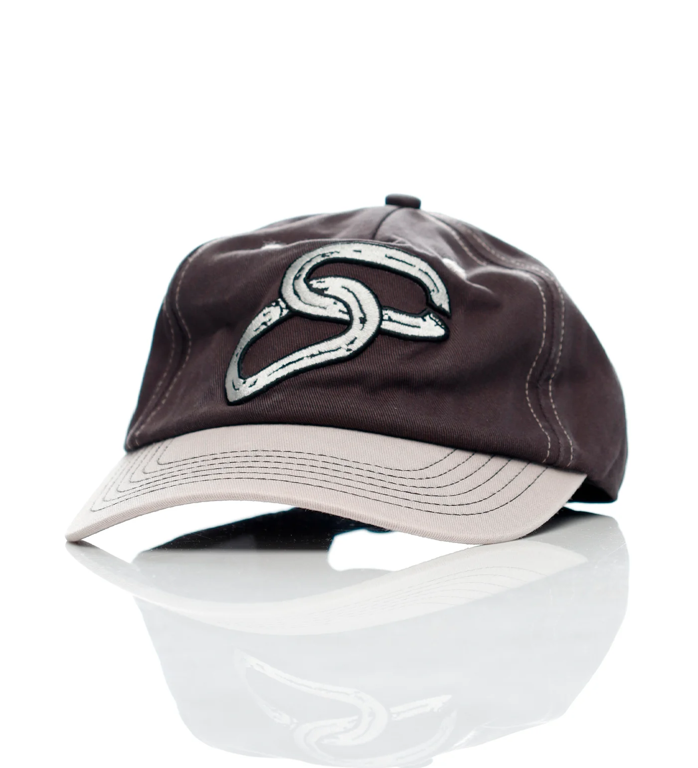 Chain 5 Panel, Charcoal/Light Grey