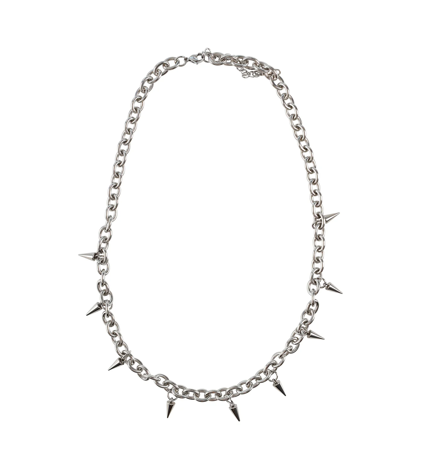 Chains W/ Spikes, Silver(2E)