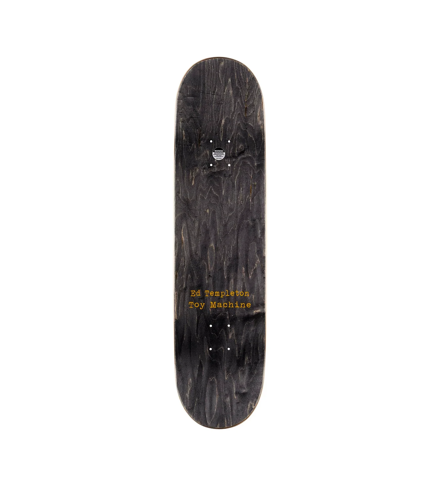 Charred Cross - Ed Templeton, Black Woodstain - Image 2