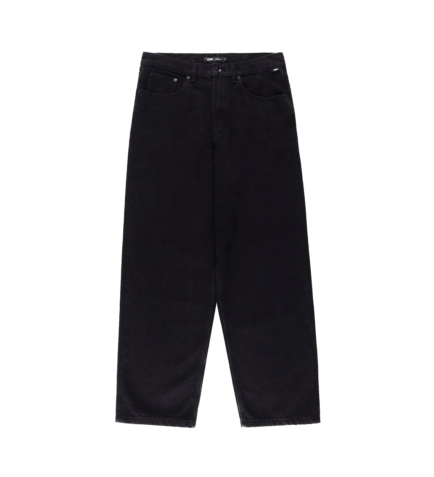 Check-5 Baggy Jeans, Black