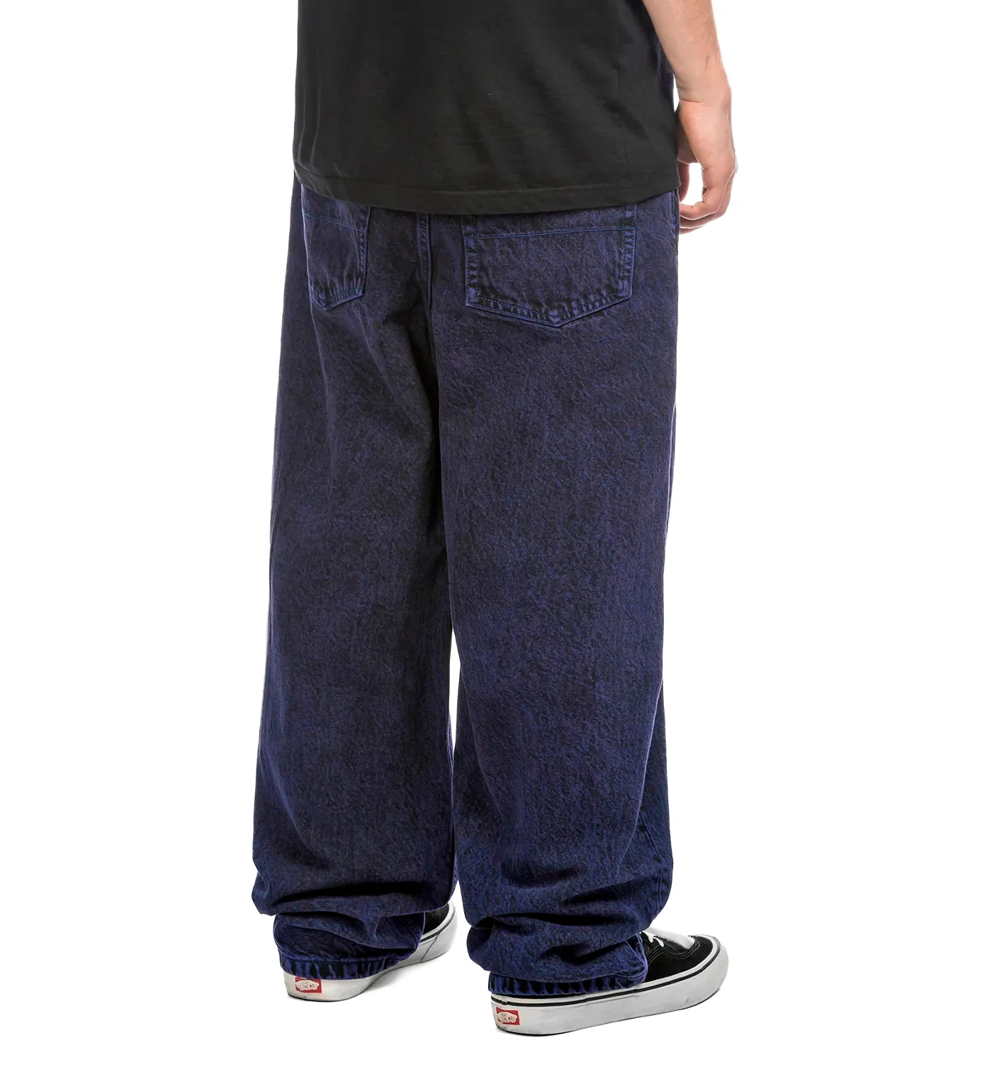 Check-5 Baggy Jeans, Deep Indigo - Image 6