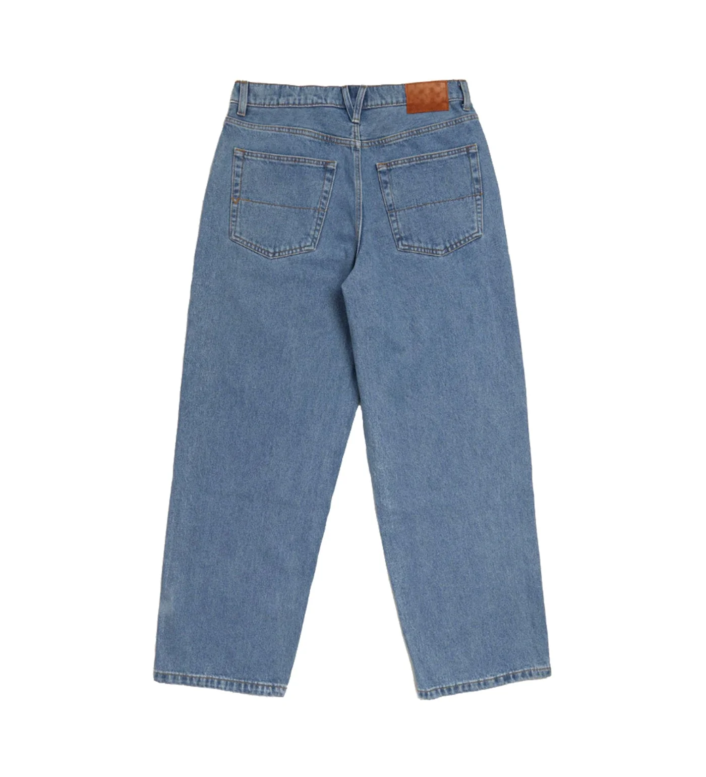 Check-5 Baggy Jeans, Stonewash/Blue - Image 2