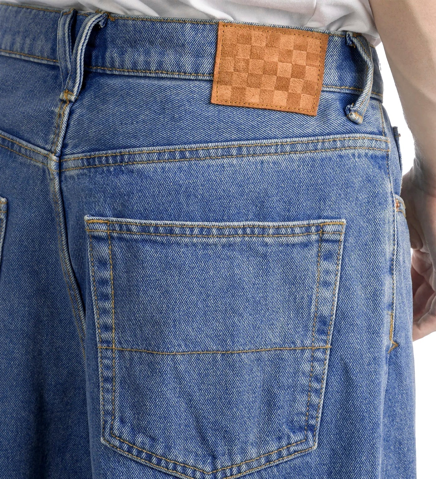 Check-5 Baggy Jeans, Stonewash/Blue - Image 5