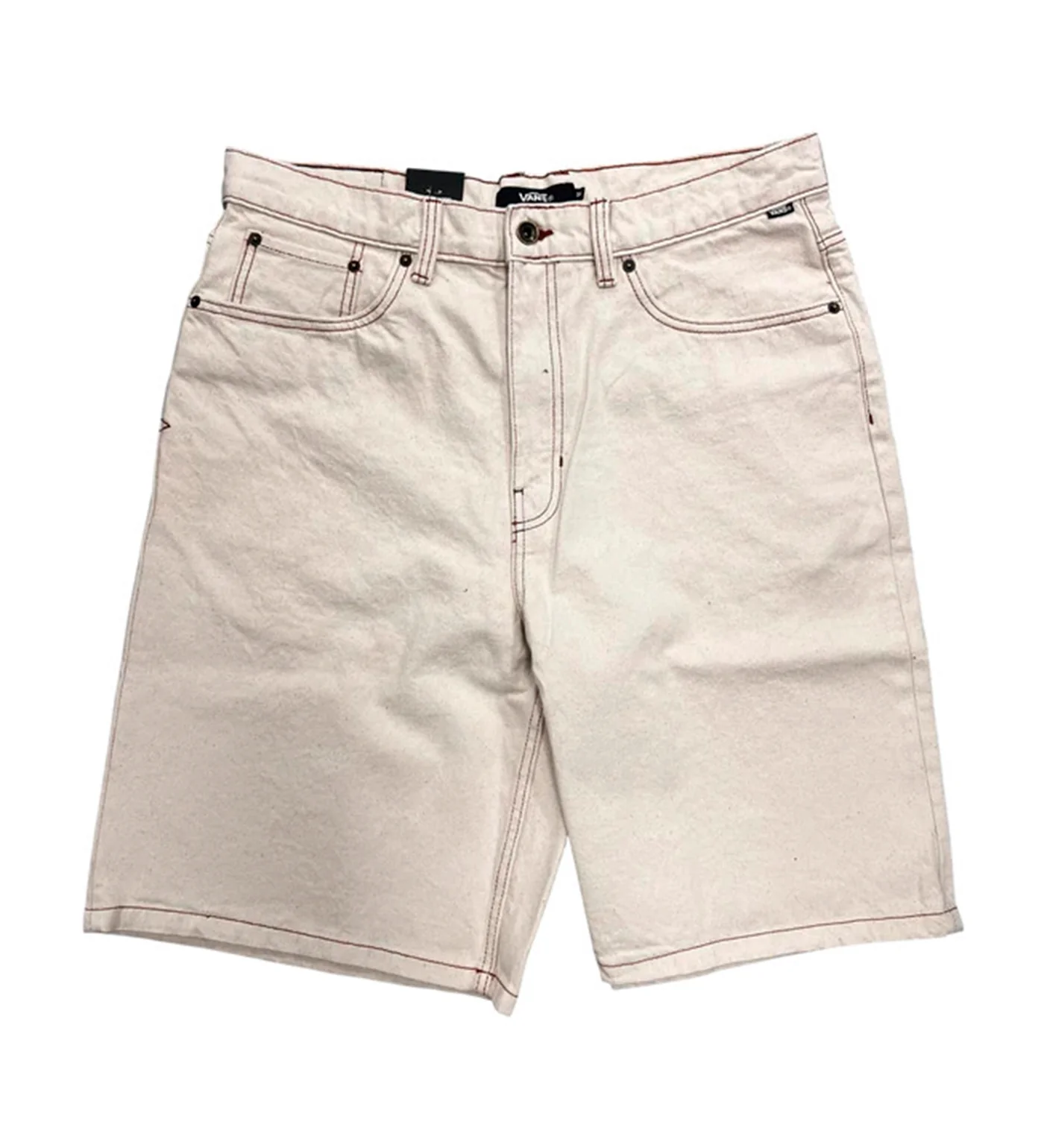 Check-5 Baggy Jorts, Natural Seed