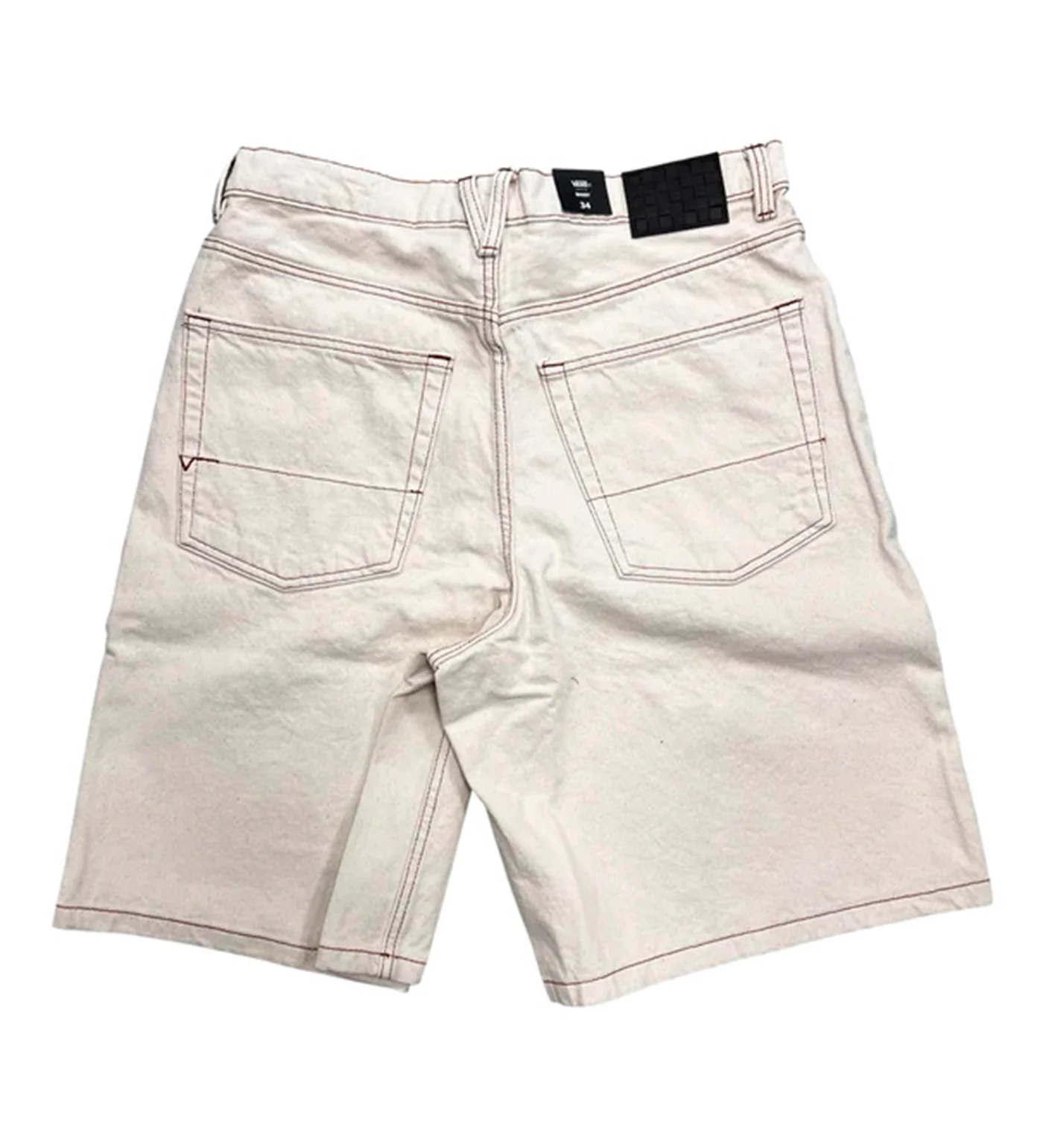 Check-5 Baggy Jorts, Natural Seed - Image 2