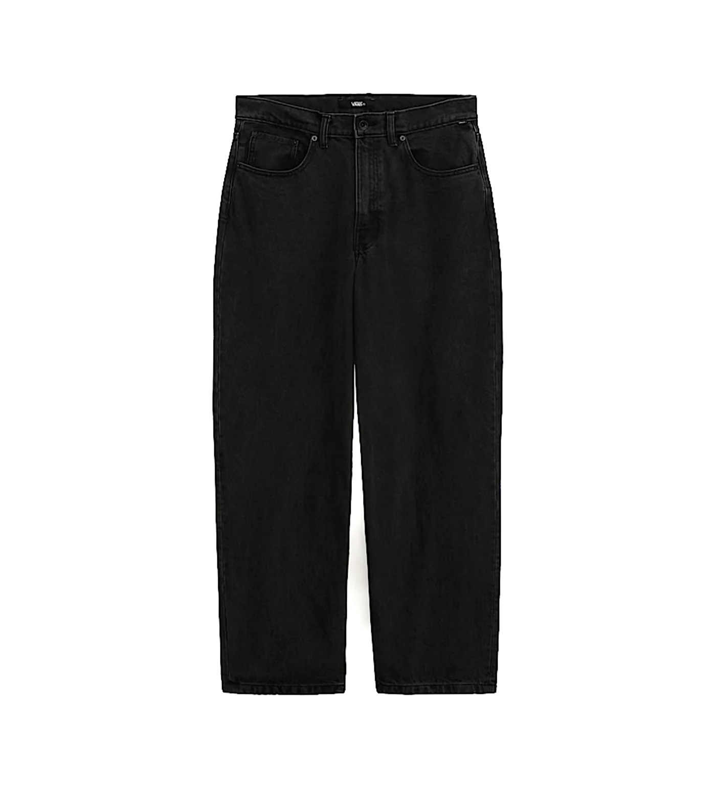 Check-5 Loose Jeans, Black