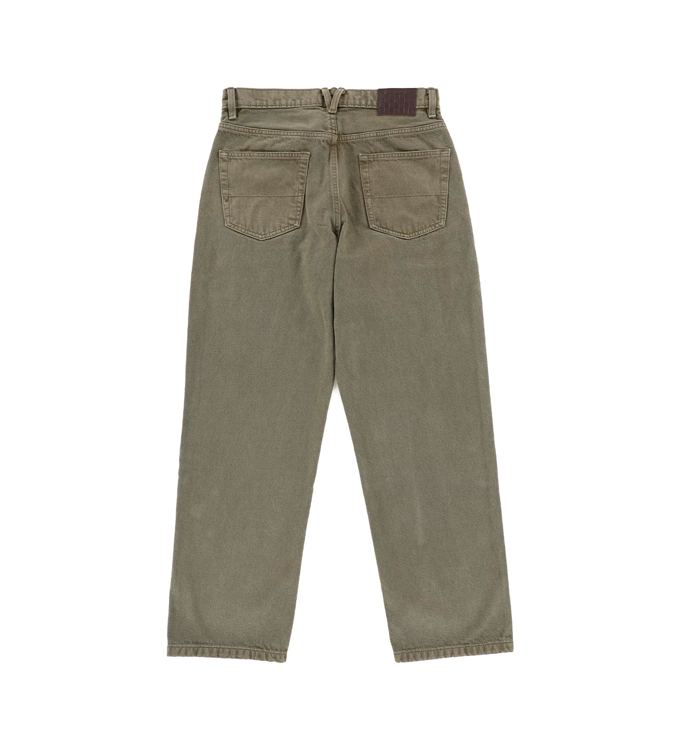 Check-5 Loose Jeans, Mossy Green - Image 2