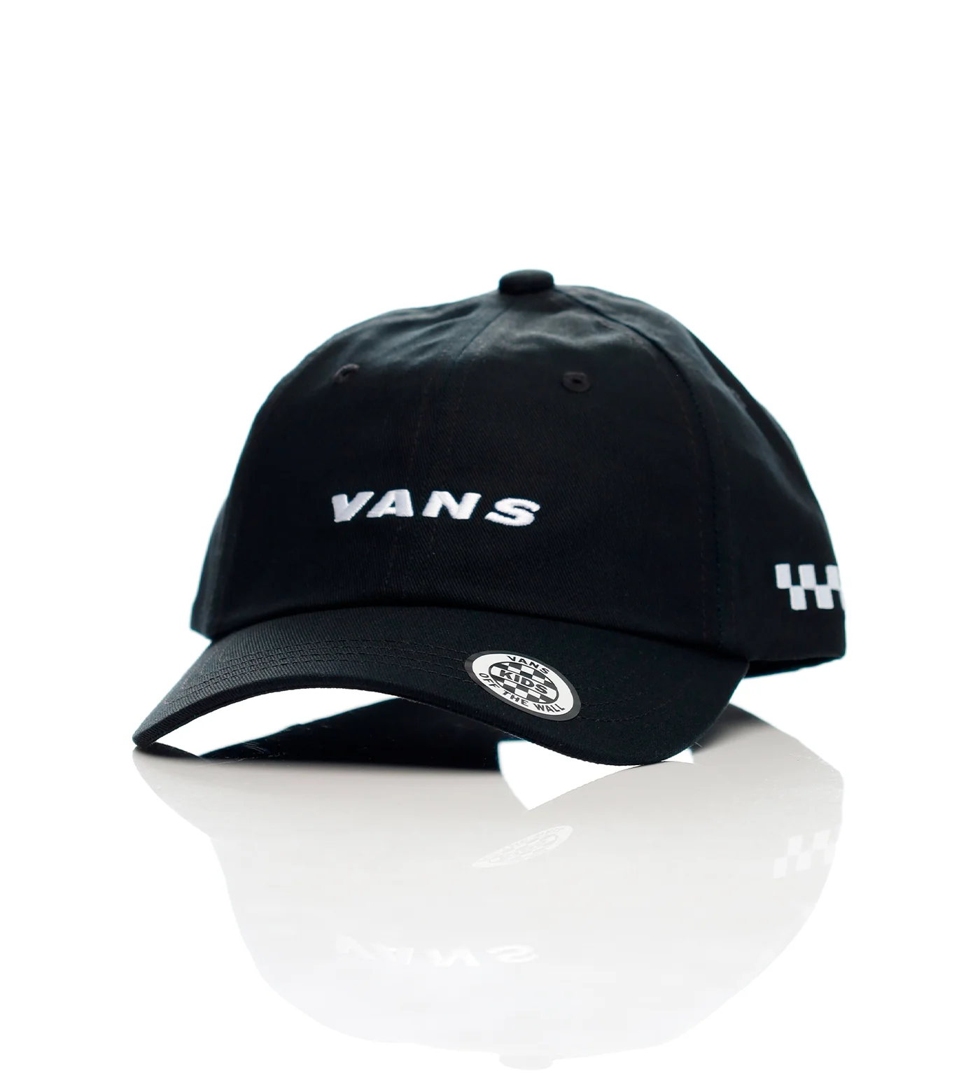 Check Side Curve Youth, Black