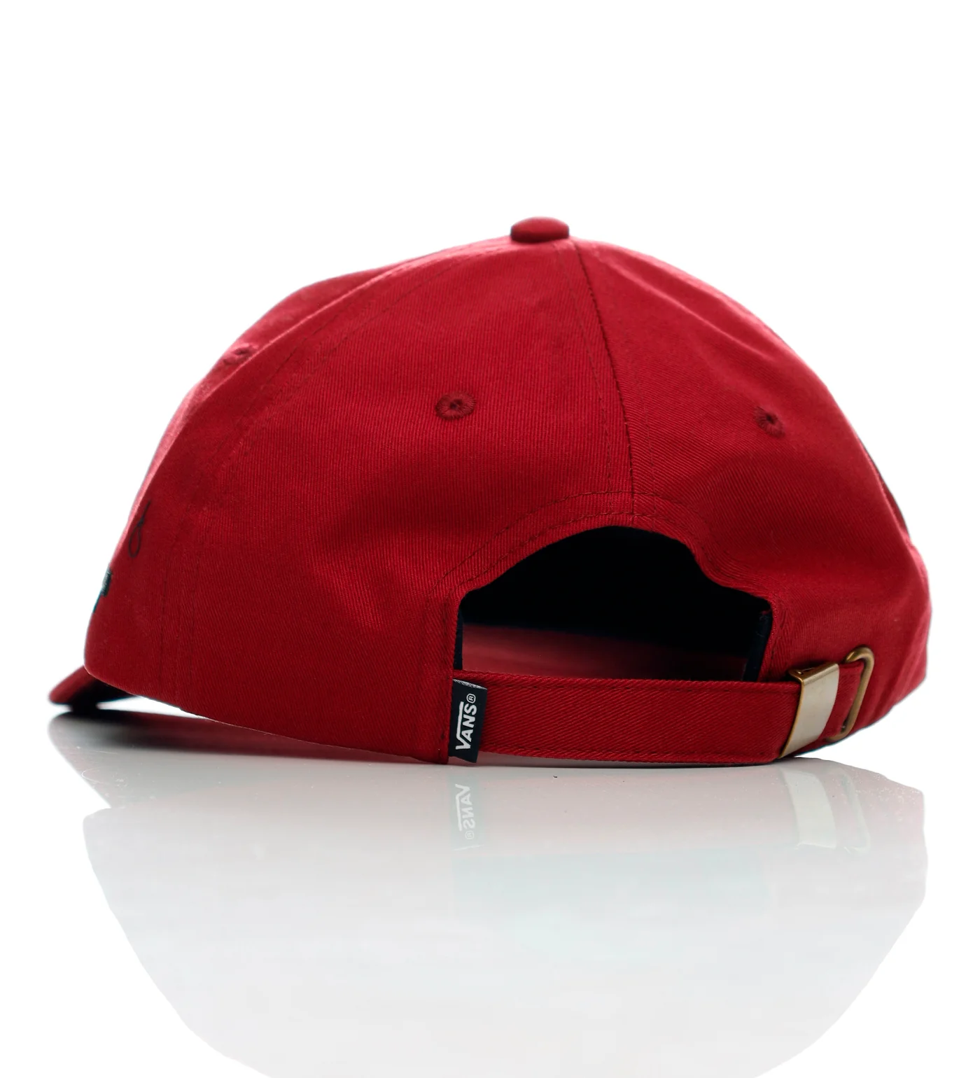 Check Side Snapback, Bordeaux - Image 2