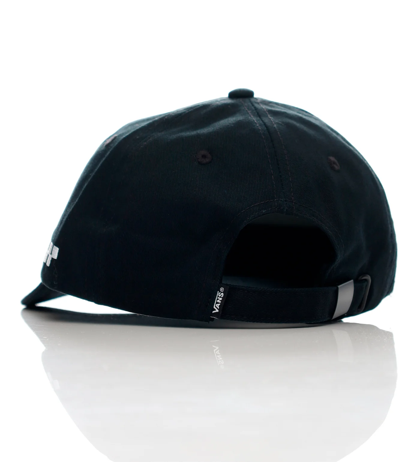 Check Side Strapback, Black - Image 2