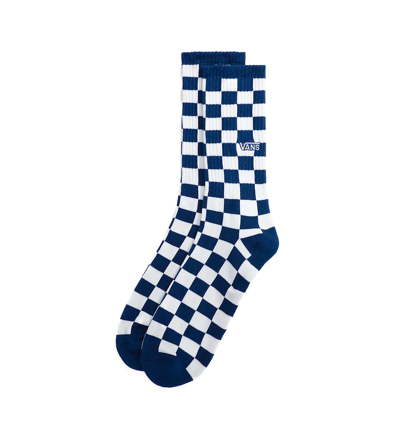 Checkerboard Crew, Checkerboard Deep Indigo Blue/ White