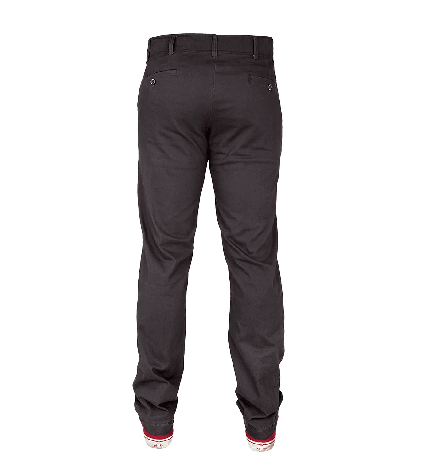Chino Stretch Pants, Charcoal - Image 3