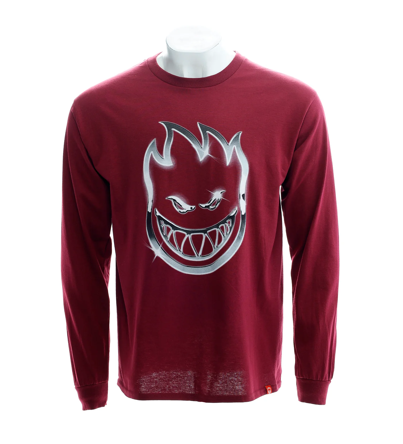 Chrome Bighead L/S, Maroon