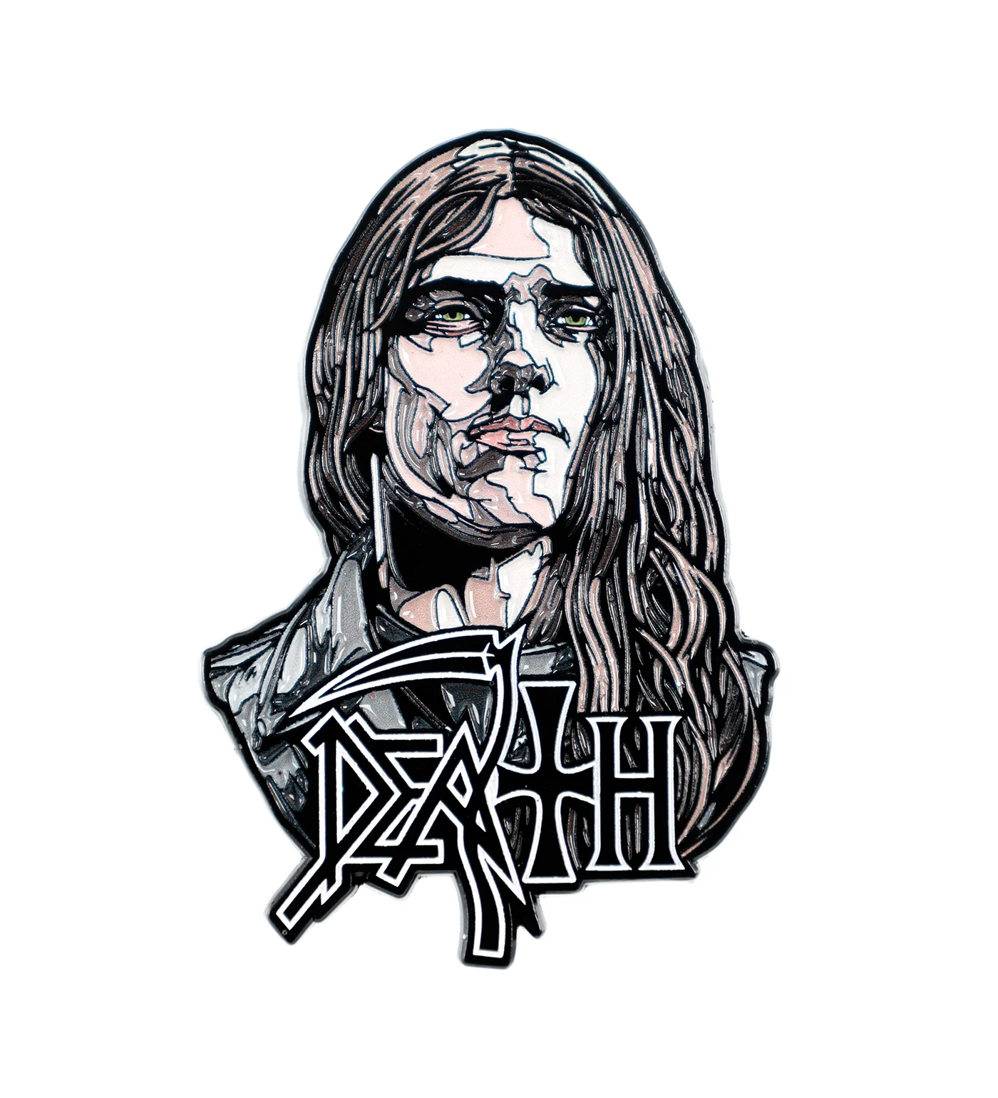 Chuck Schuldiner, White Logo