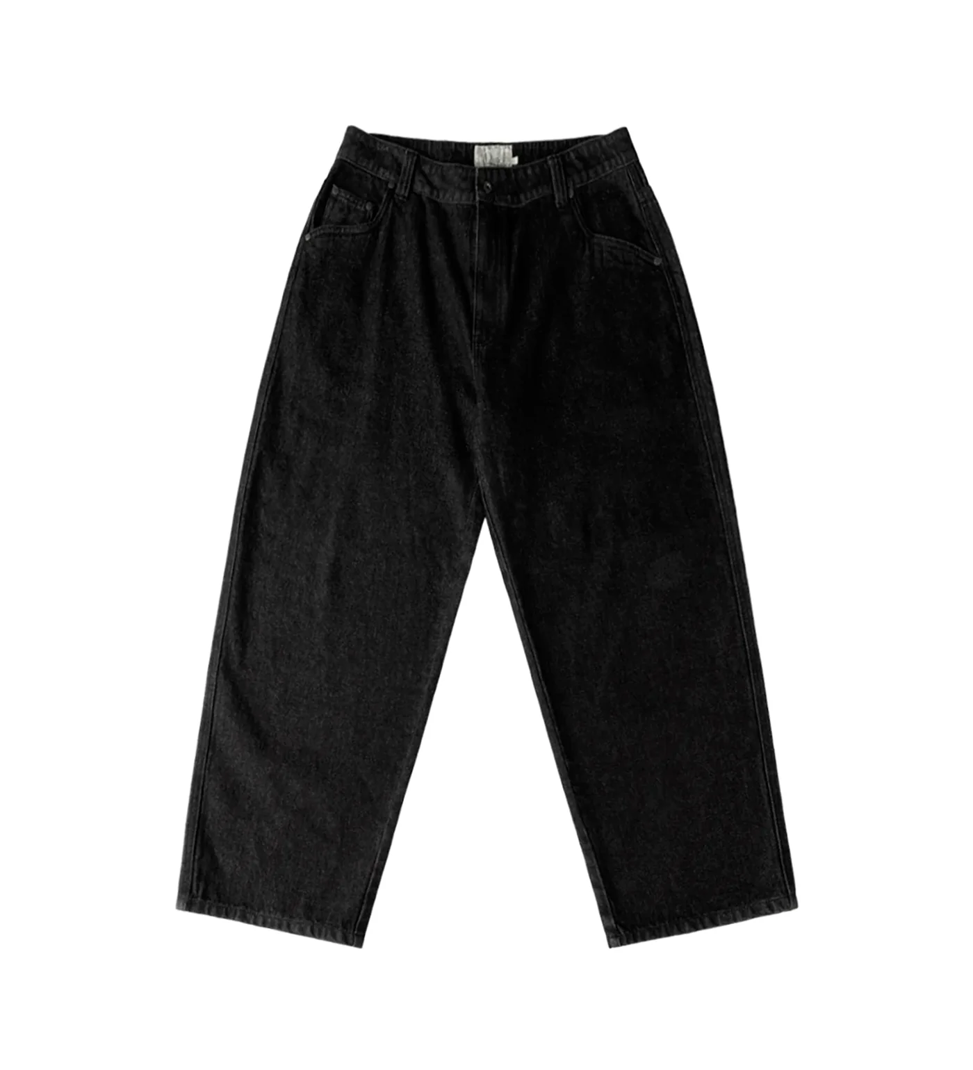 Classic Baggy Denim, Black Washed