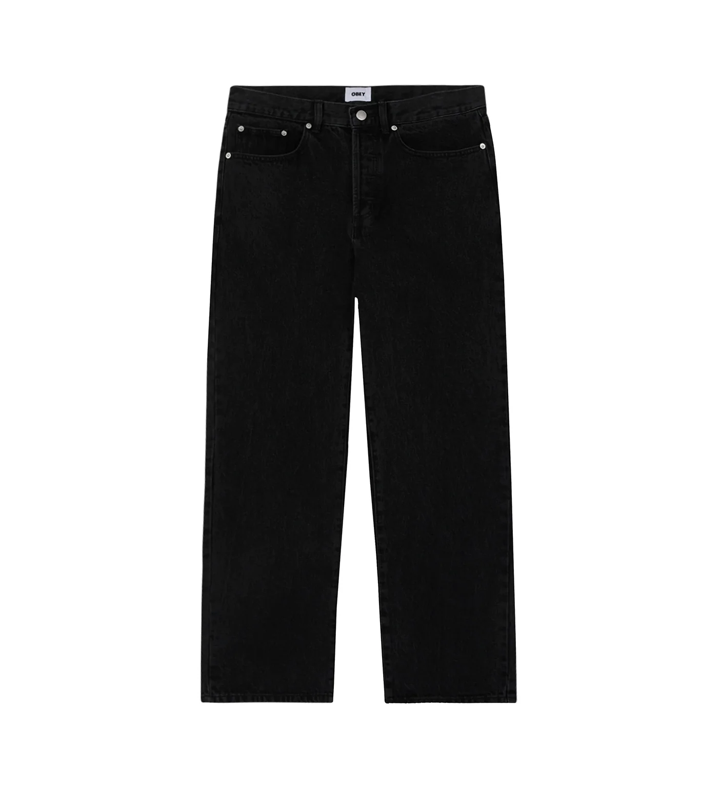Classic Baggy Denim, Faded Black