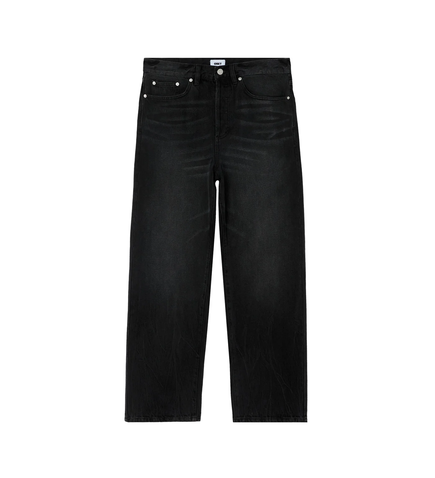 Classic Baggy Denim, Heavy Vintage Black