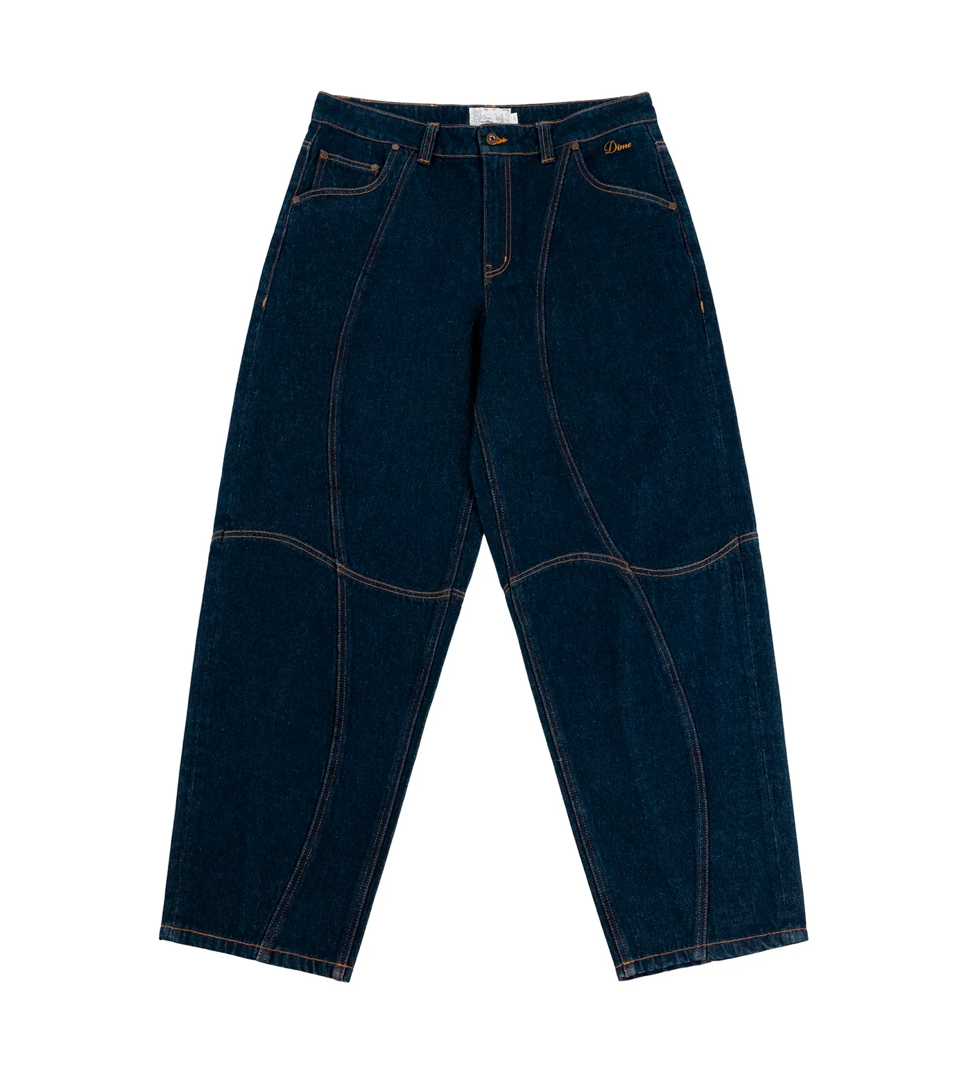 Classic Baggy Denim,  Indigo paneled