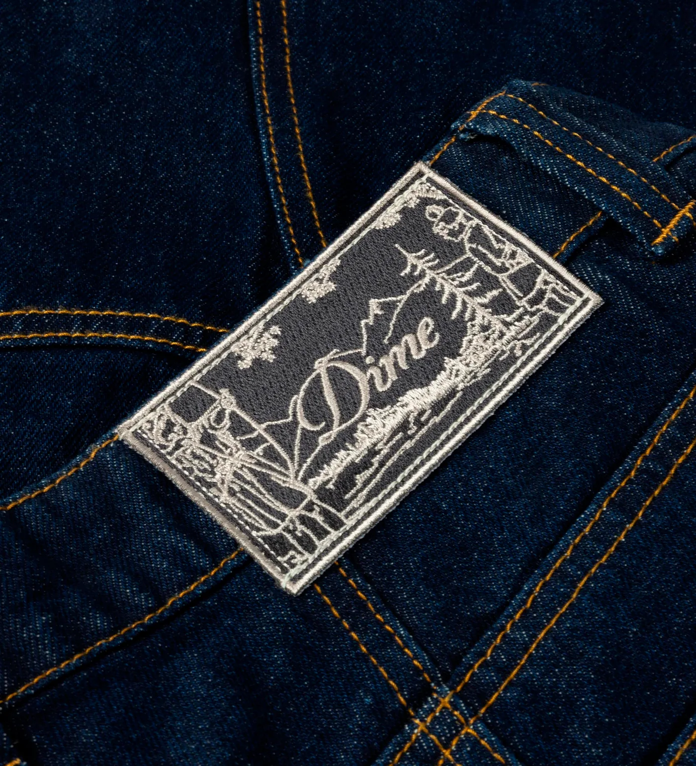 Classic Baggy Denim,  Indigo paneled - Image 2