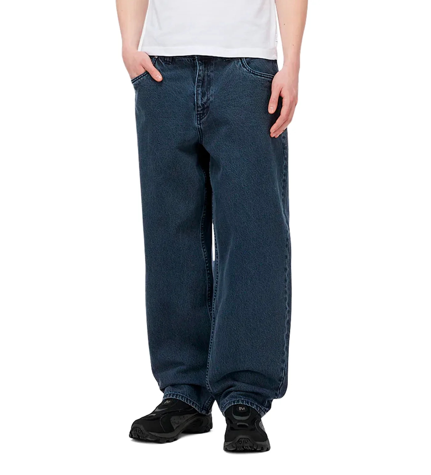 Classic Baggy Denim, Overdyed Blue - Image 5