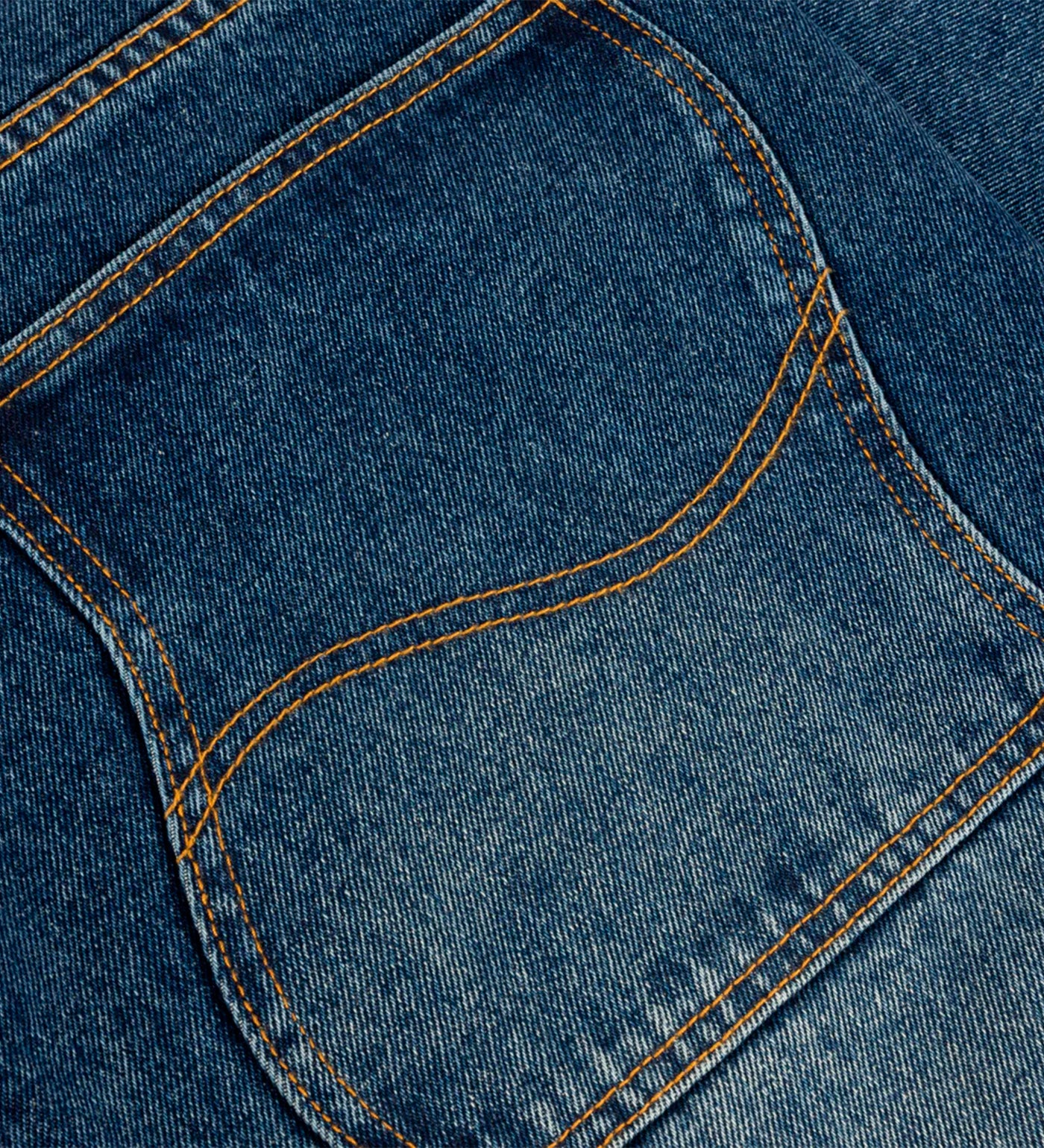 Classic Baggy Denim, Sandblasted Night Indigo - Image 2