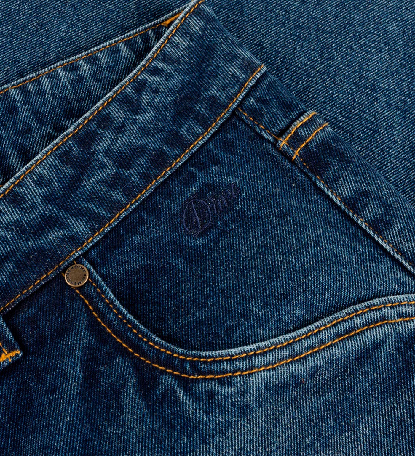 Classic Baggy Denim, Sandblasted Night Indigo - Image 4